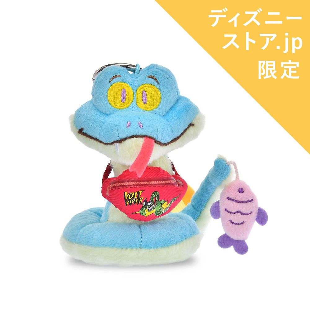 ゲイリー・ダ・スネーク ぬいぐるみキーホルダー・キーチェーン Zootopia Fish Market