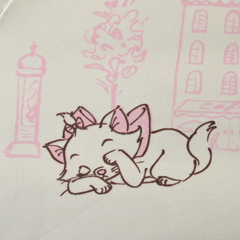 マリー おしゃれキャット 折りたたみ傘 晴雨兼用 カラビナ付き SHINY DAY