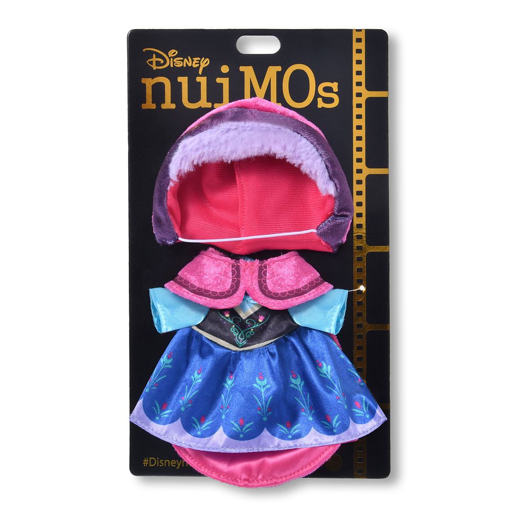 nuiMOs ぬいぐるみ専用コスチューム ドレスセット アナ アナと雪の女王 Princess Costume