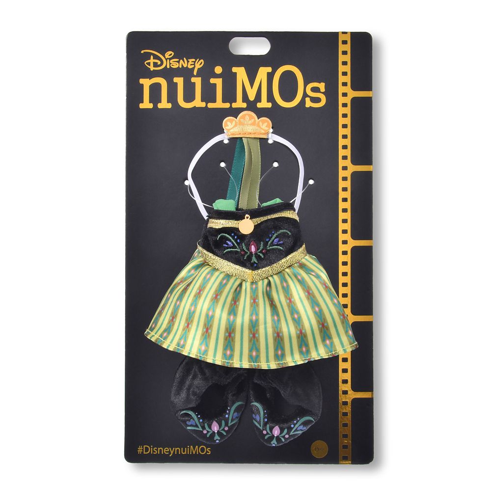 nuiMOs ぬいぐるみ専用コスチューム ドレスセット アナ 戴冠式 アナと雪の女王 Princess Costume