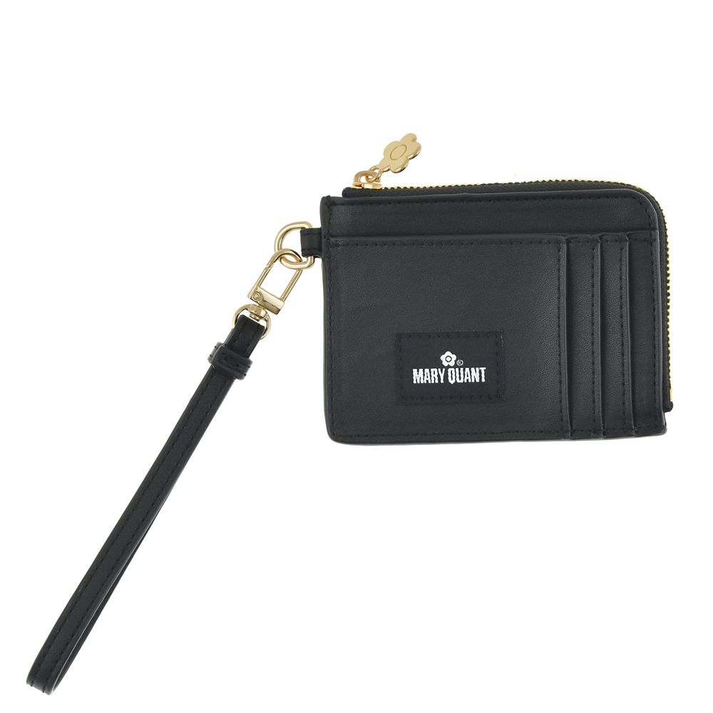 【MARY QUANT】ミニー カードケース フラット ストラップ付き フラグメントケース Gift
