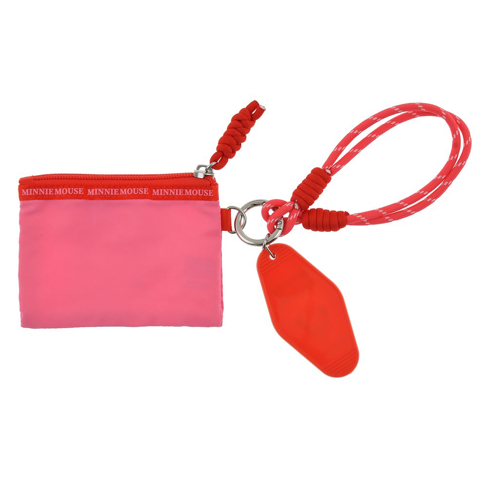 ミニー ポーチ フラット チャーム・ストラップ・カラビナ付き