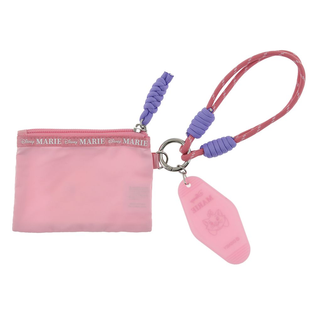 マリー おしゃれキャット ポーチ フラット チャーム・ストラップ・カラビナ付き