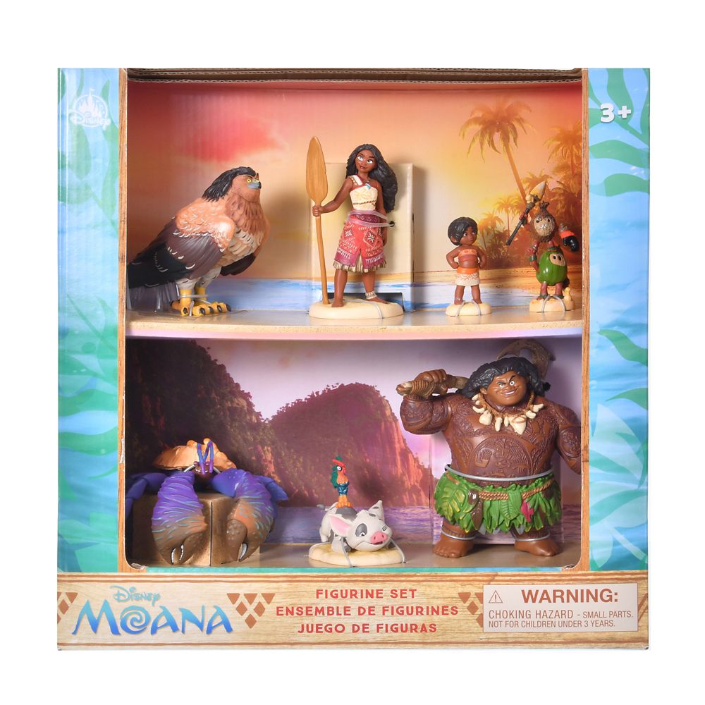 モアナと伝説の海 フィギュアセット