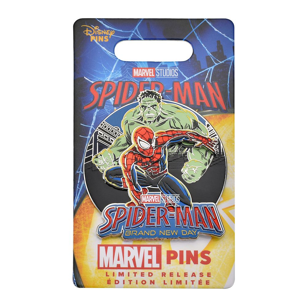 マーベル スパイダーマン＆ハルク ピンバッジ Spider-Man: Brand New Day
