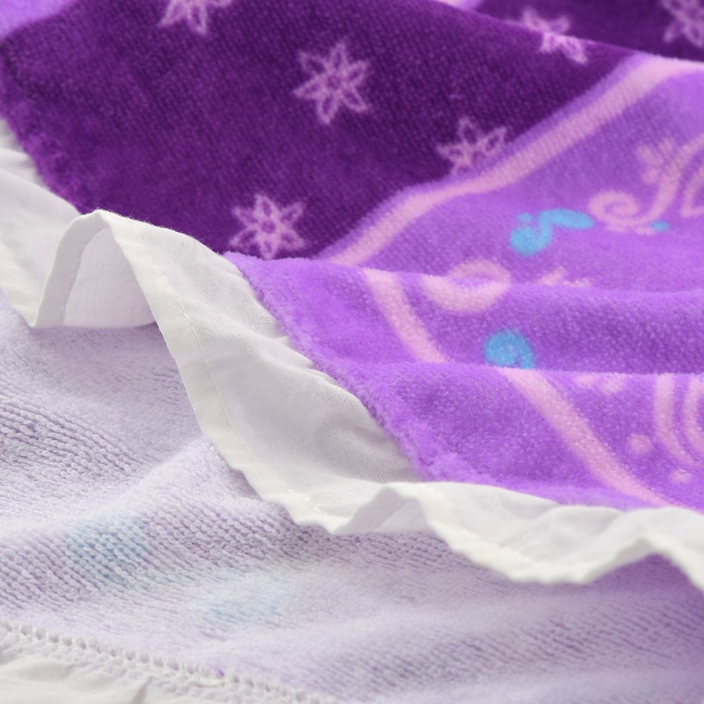 【キッズ用】ラプンツェル キッズ用バスドレス パープル 110