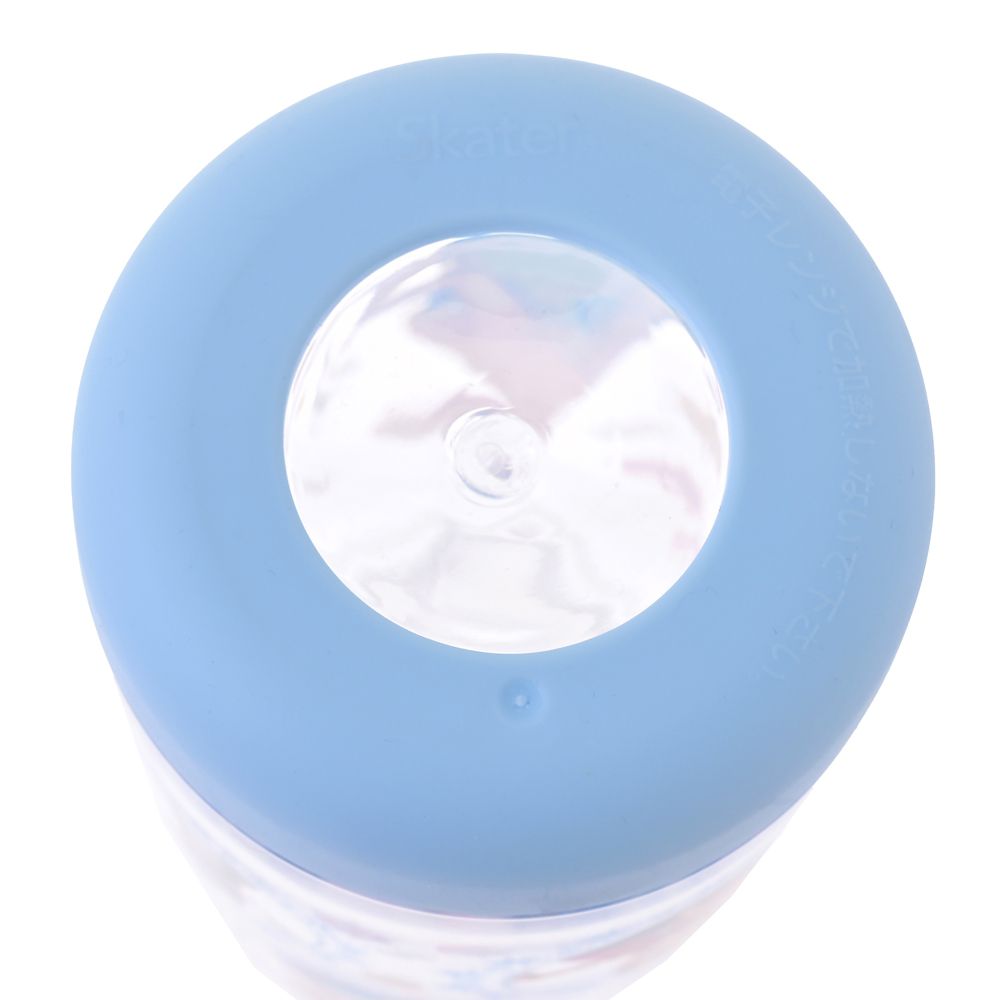 【キッズ用】アナ、エルサ、オラフ 水筒・ウォーターボトル クリア ストラップ付き フローズンブルー