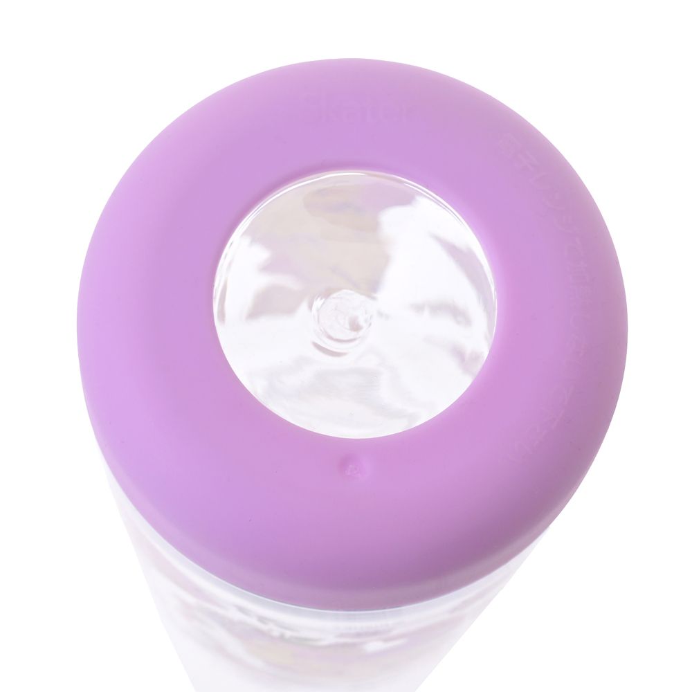 【キッズ用】ラプンツェル 水筒・ウォーターボトル クリア ストラップ付き ドレスアップ