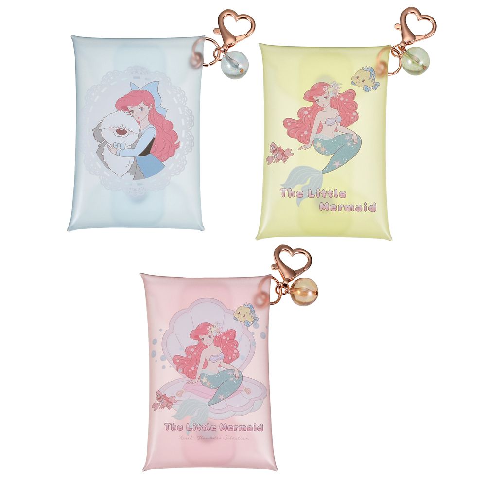 リトル・マーメイド シークレットポーチ クリア キーホルダータイプ Illustrated by mikko