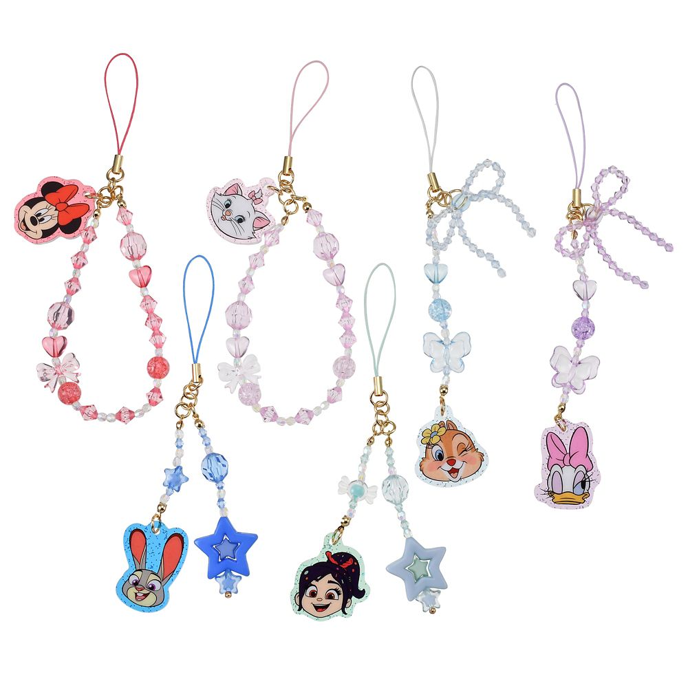 ディズニーキャラクター シークレットストラップ ビーズ