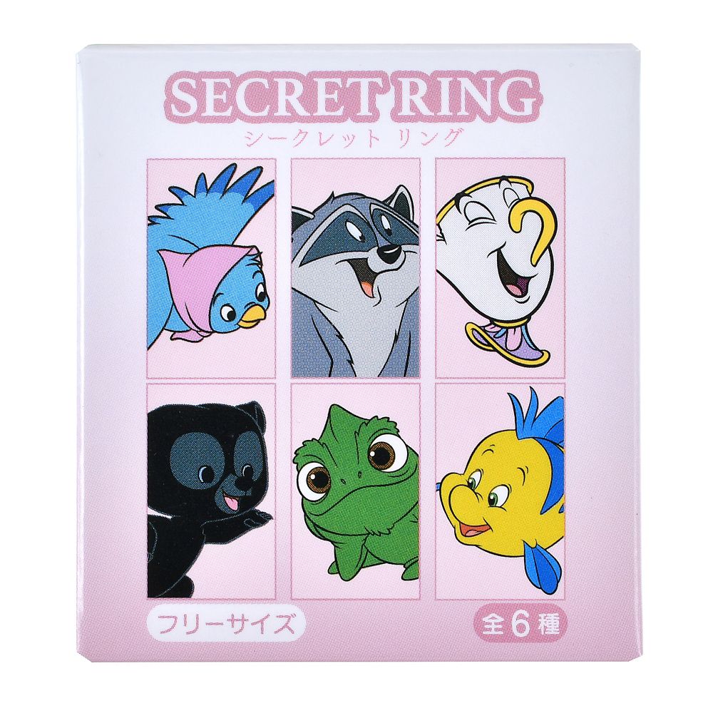 ディズニーキャラクター シークレットリング キャラクターモチーフ