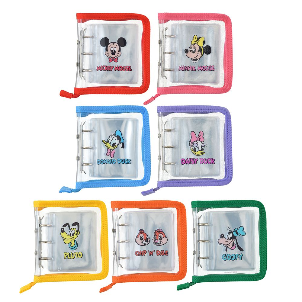 ミッキー＆フレンズ シークレットバインダー 3穴 カードポケット付き retro