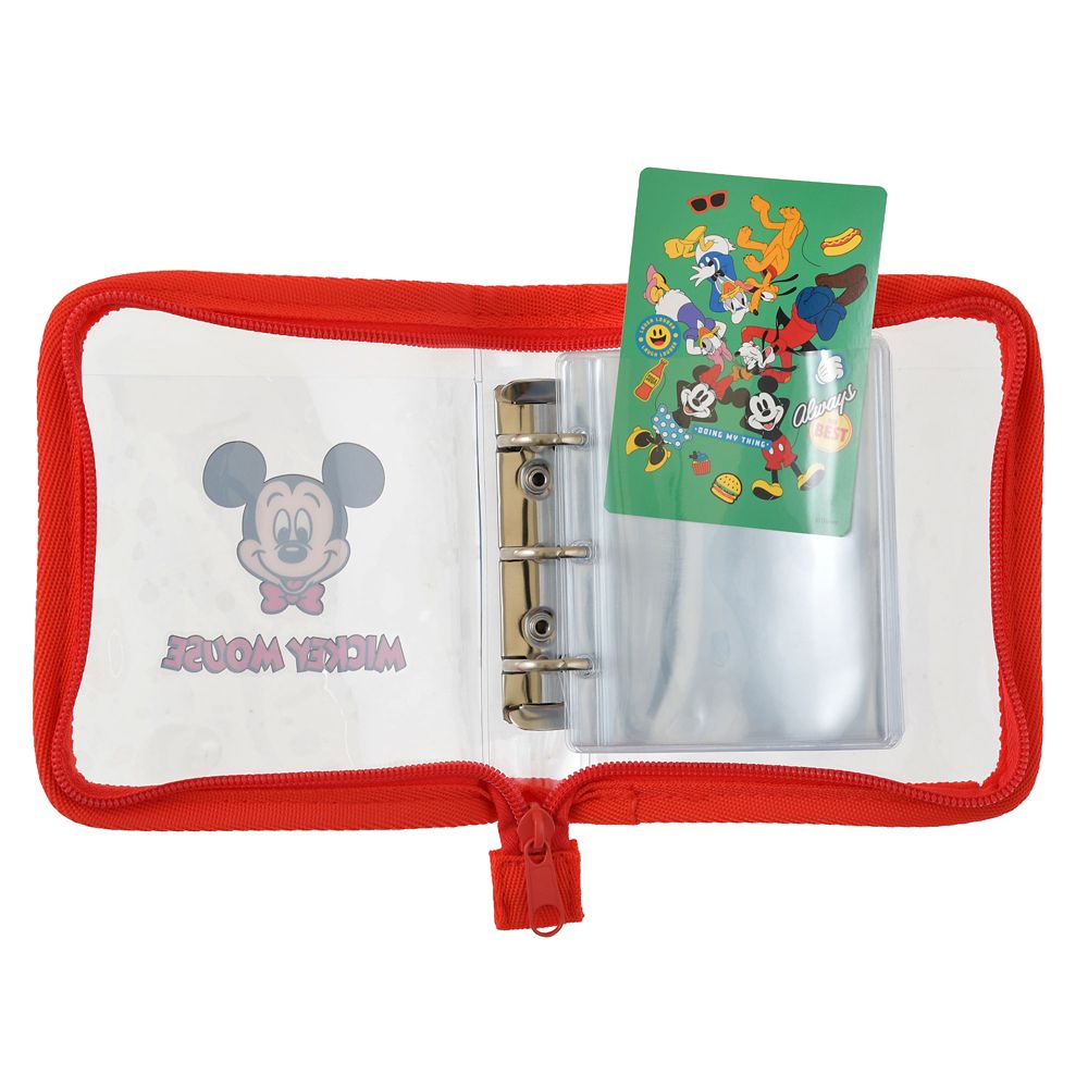 ミッキー＆フレンズ シークレットバインダー 3穴 カードポケット付き retro