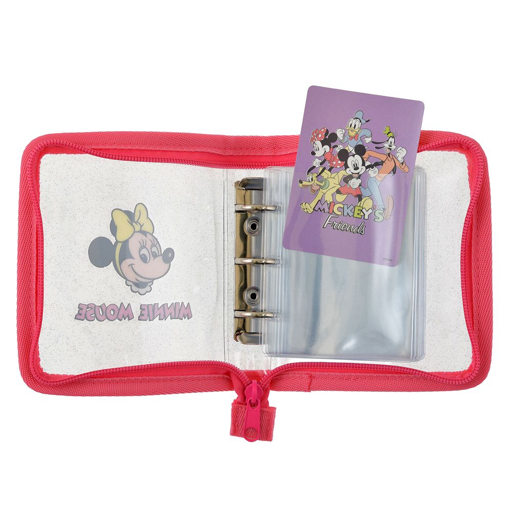 ミッキー＆フレンズ シークレットバインダー 3穴 カードポケット付き retro