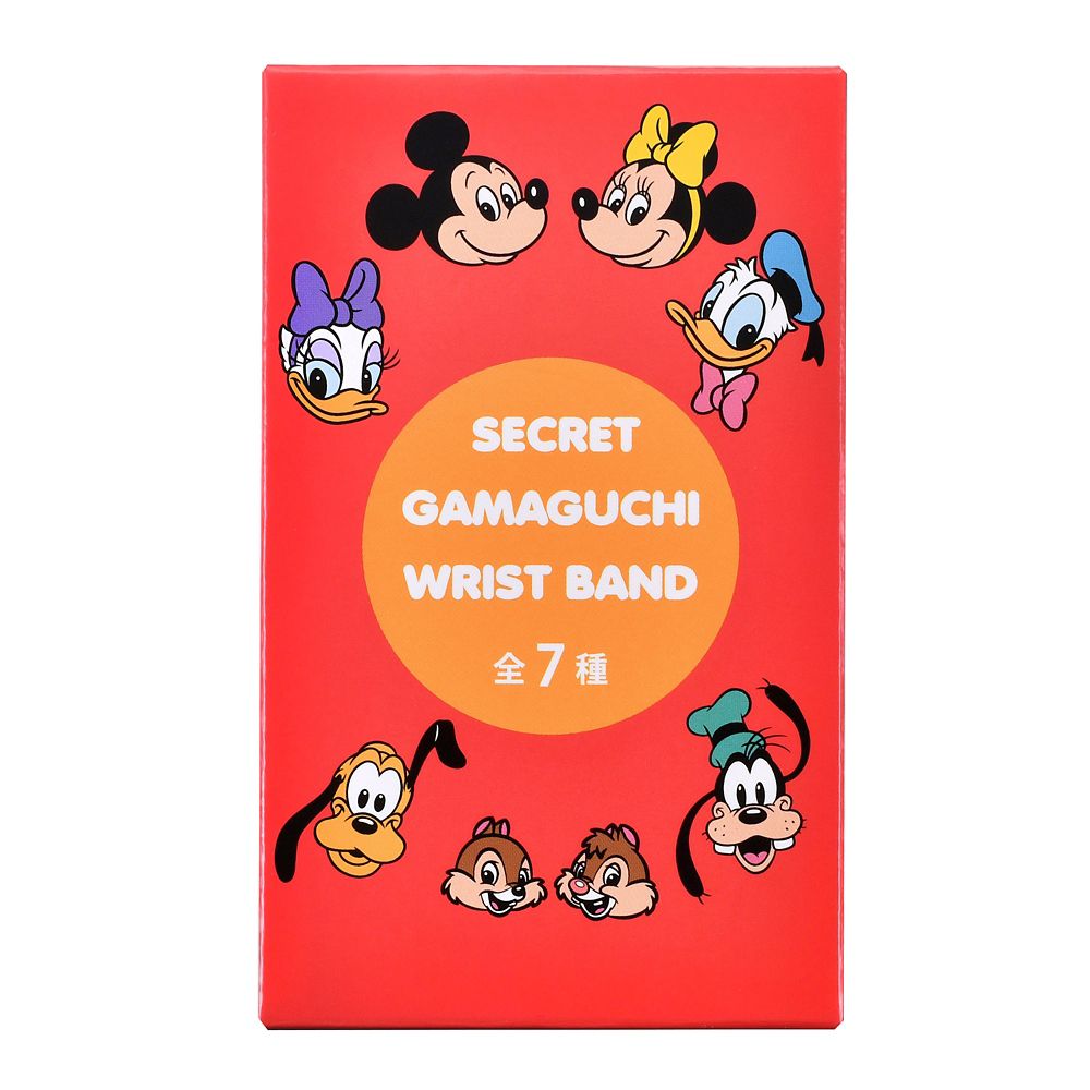 ミッキー＆フレンズ シークレットリストバンド ポーチタイプ がまぐち retro