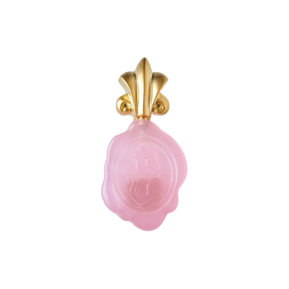 【キューポット】ピアス　白雪姫/カメオキャンディ