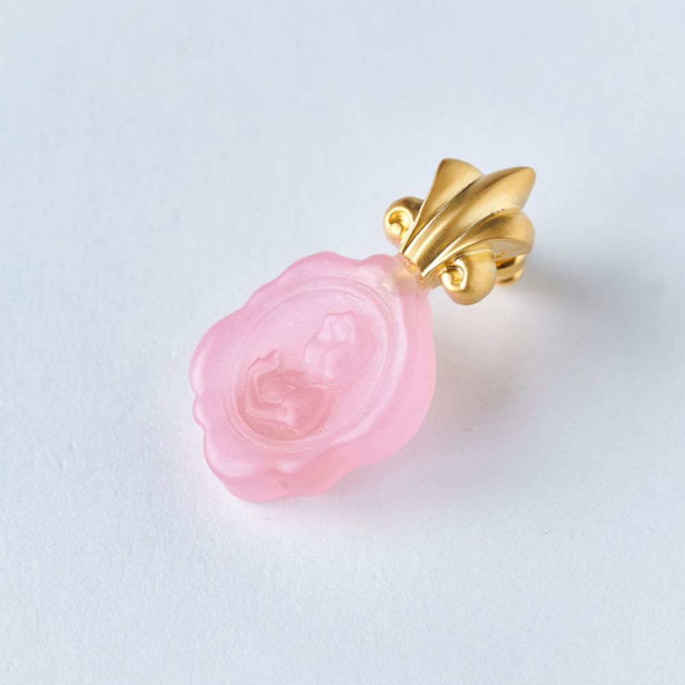 【キューポット】ピアス　白雪姫/カメオキャンディ