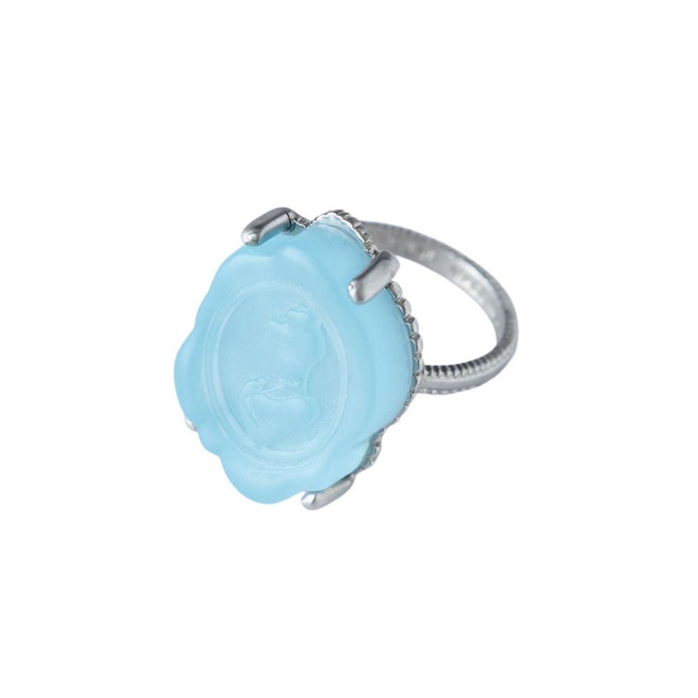 【キューポット】リング 11号　シンデレラ/カメオキャンディ