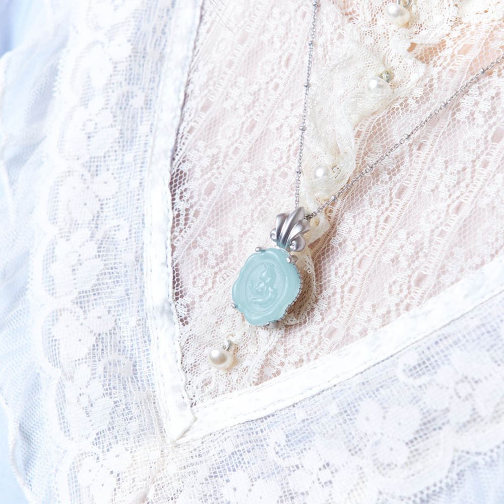 【キューポット】ネックレス　アリエル/カメオキャンディ