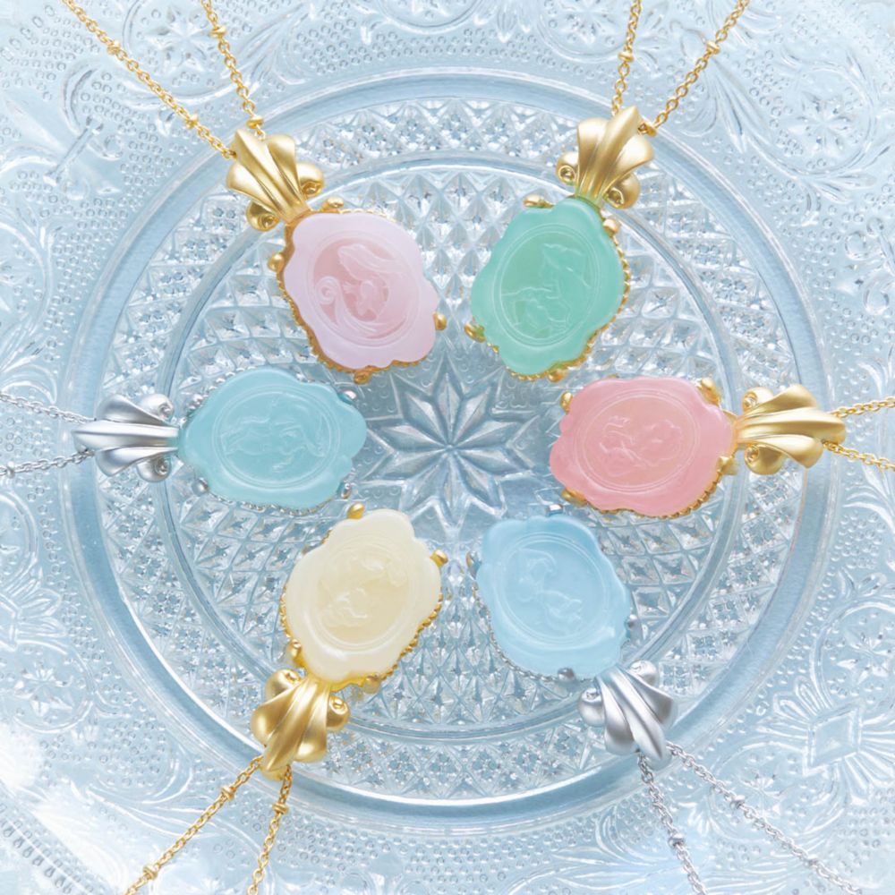 【キューポット】ネックレス　アリエル/カメオキャンディ