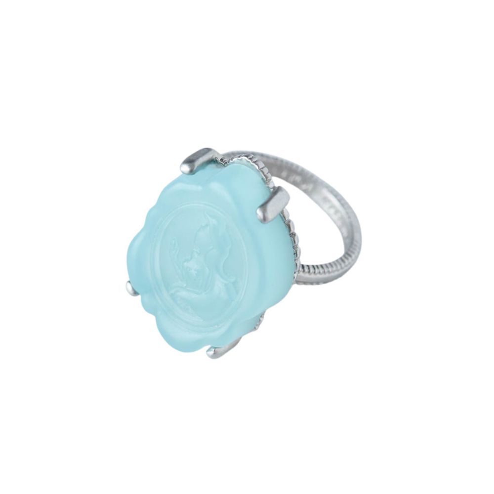 【キューポット】リング 11号　アリエル/カメオキャンディ