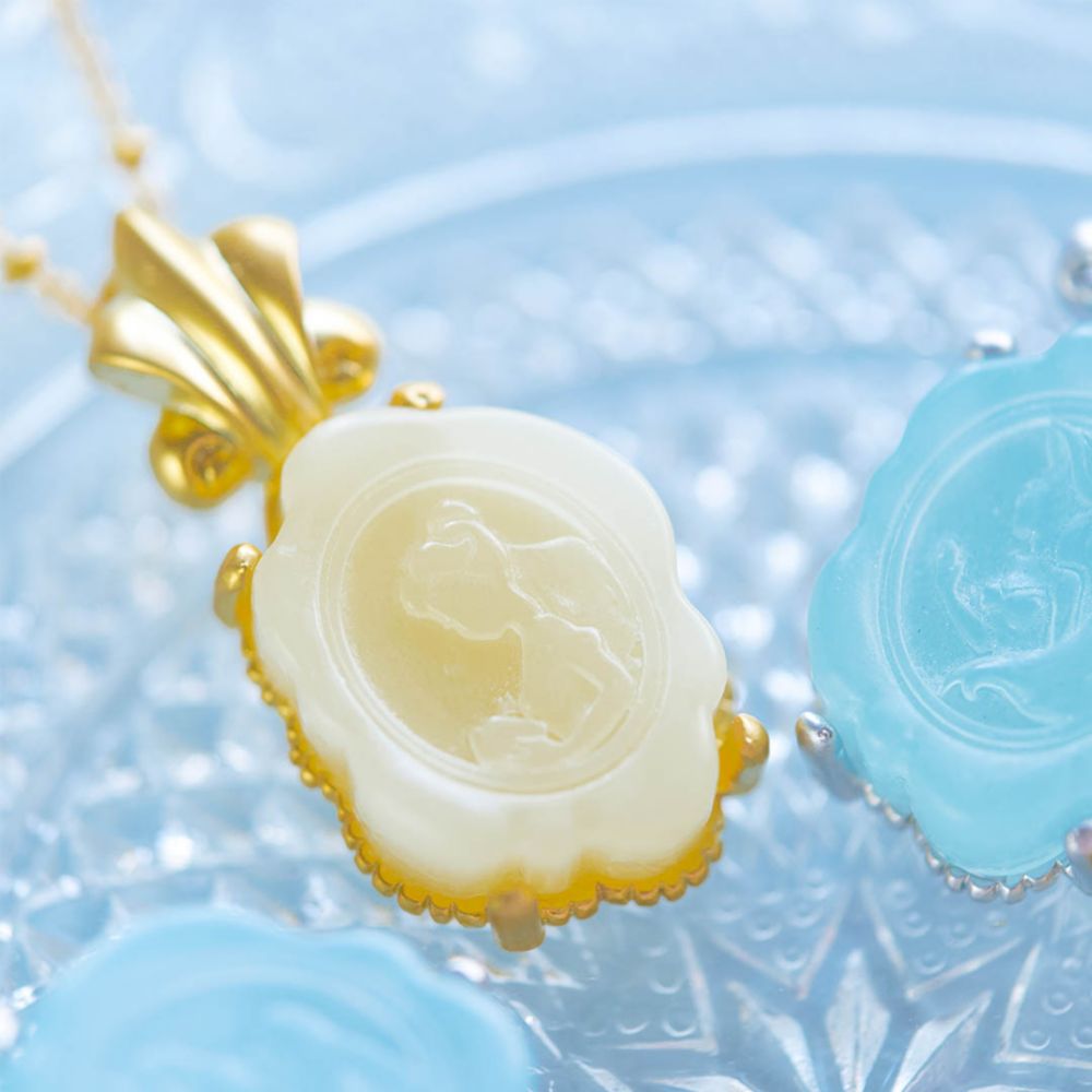 【キューポット】ネックレス　ベル/カメオキャンディ