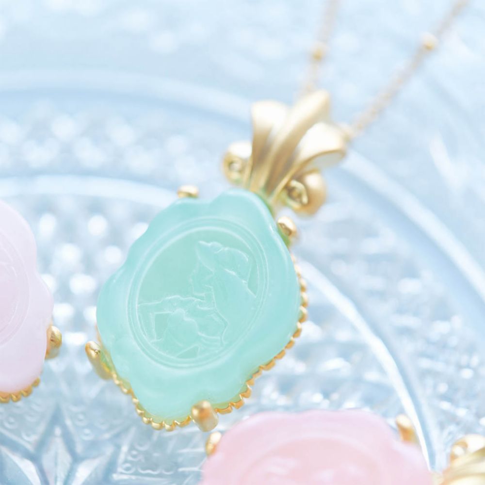 【キューポット】ネックレス　ジャスミン/カメオキャンディ