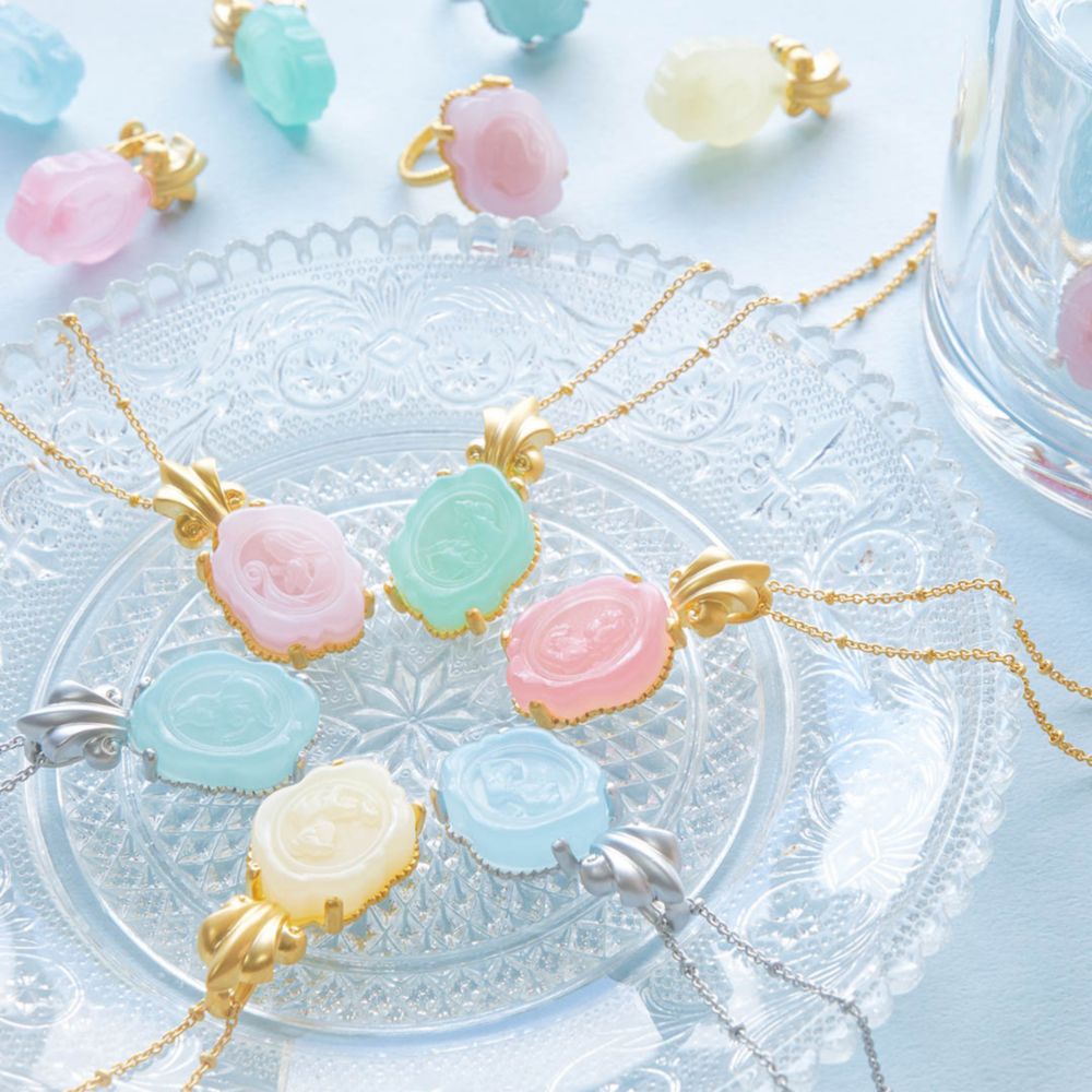 【キューポット】ネックレス　ジャスミン/カメオキャンディ