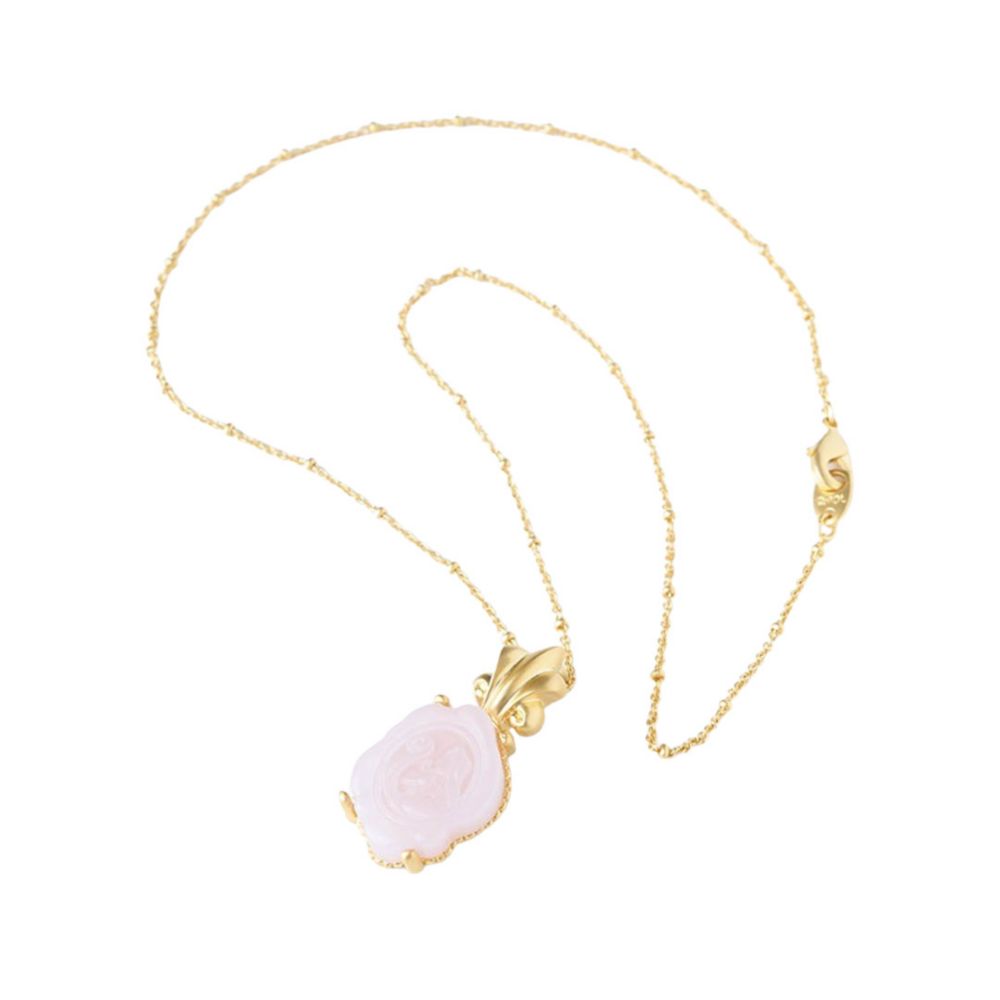 【キューポット】ネックレス　ラプンツェル/カメオキャンディ