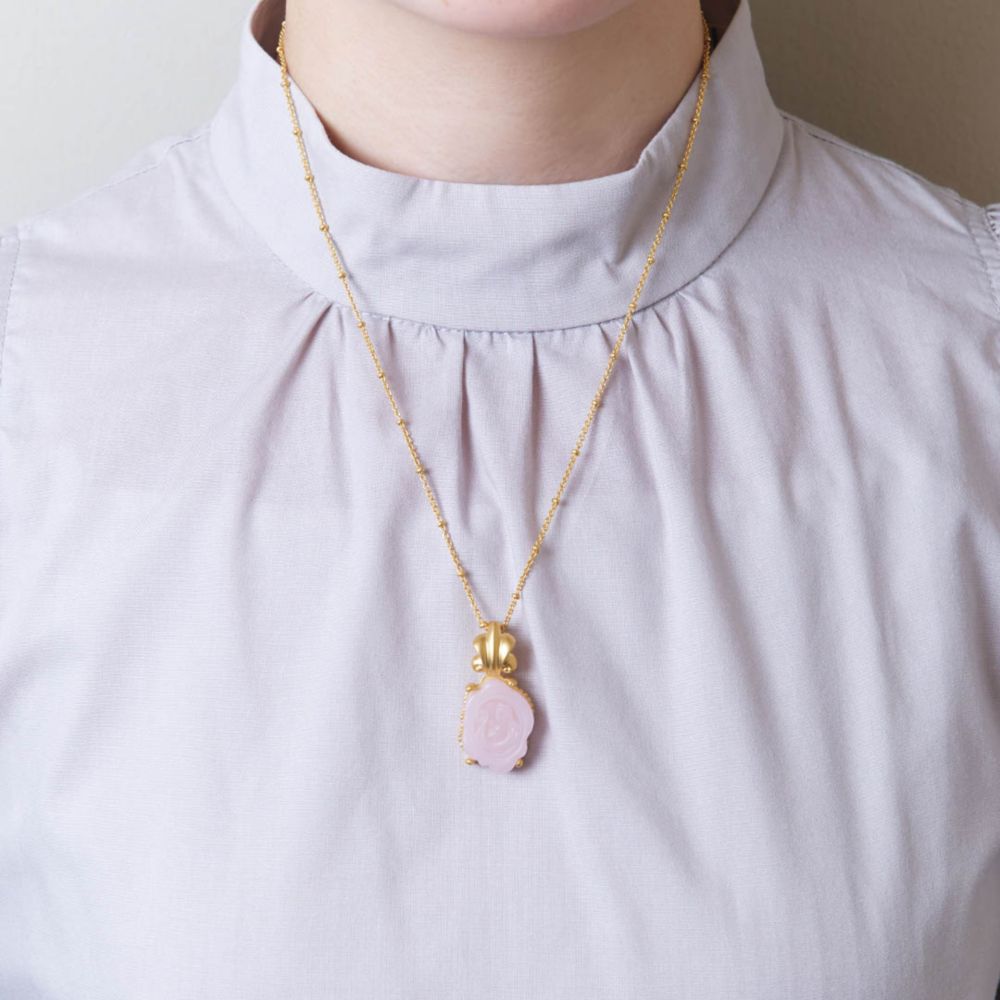 【キューポット】ネックレス　ラプンツェル/カメオキャンディ