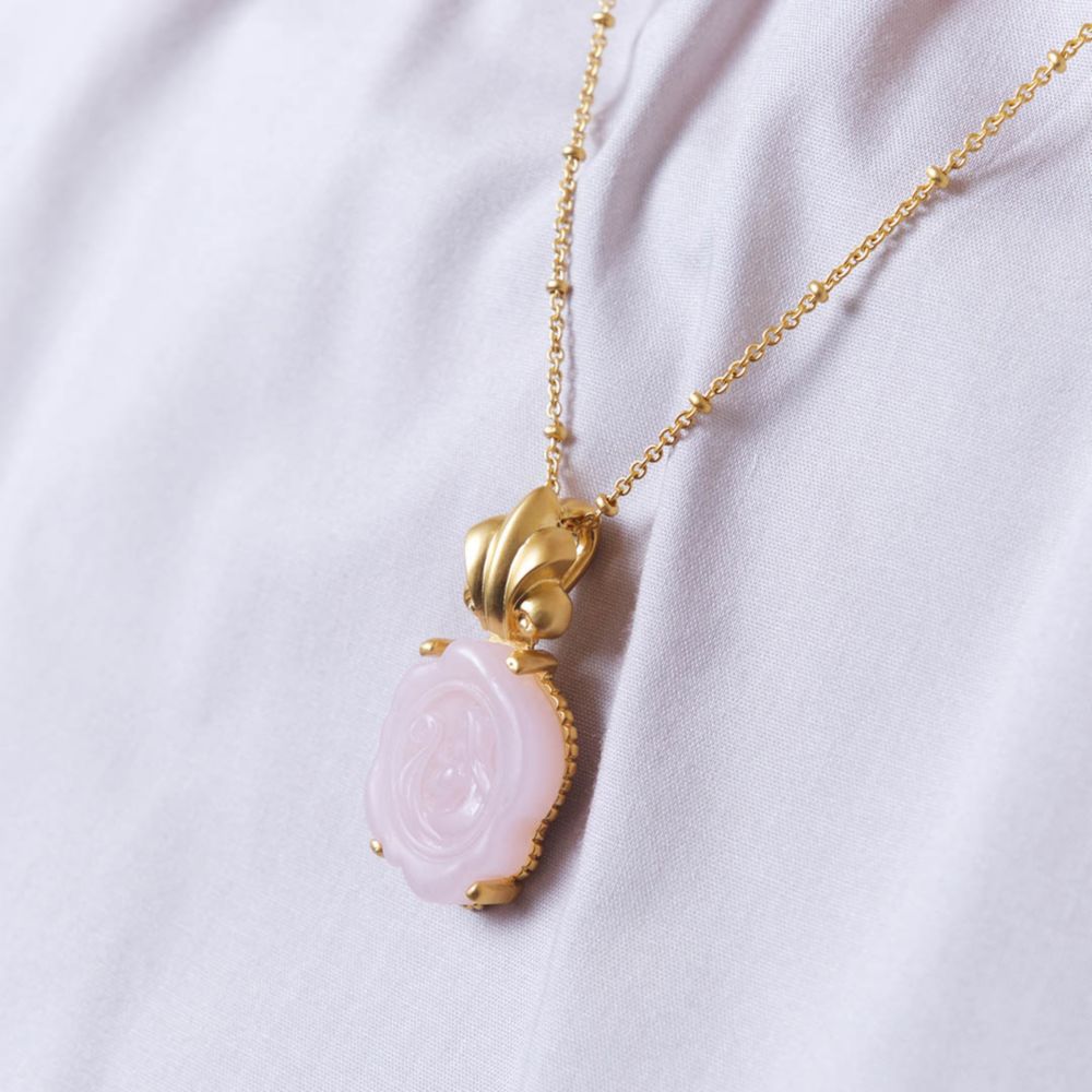 【キューポット】ネックレス　ラプンツェル/カメオキャンディ