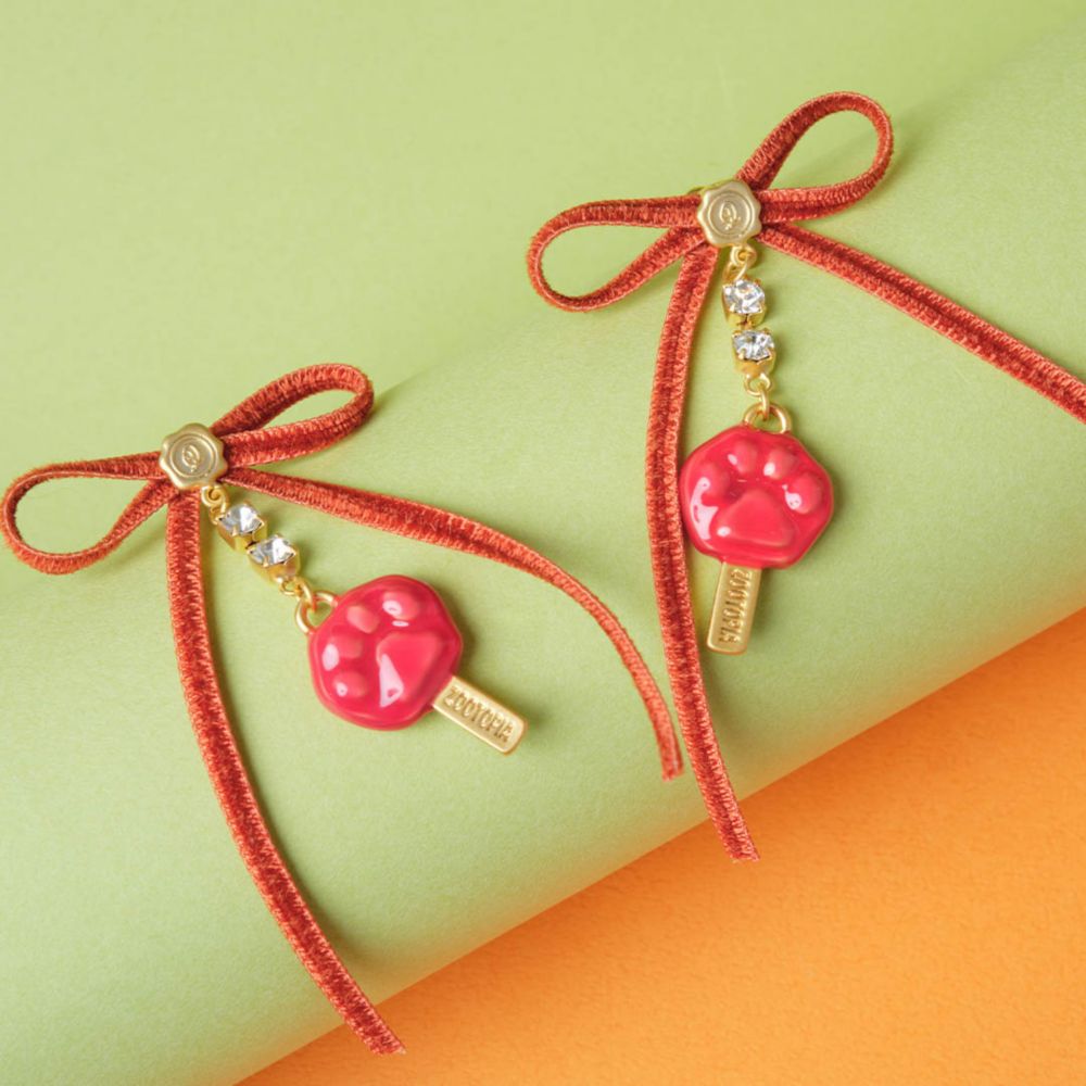 【キューポット】ピアス　ズートピア/ニック　アイスキャンディ スウィート ハート