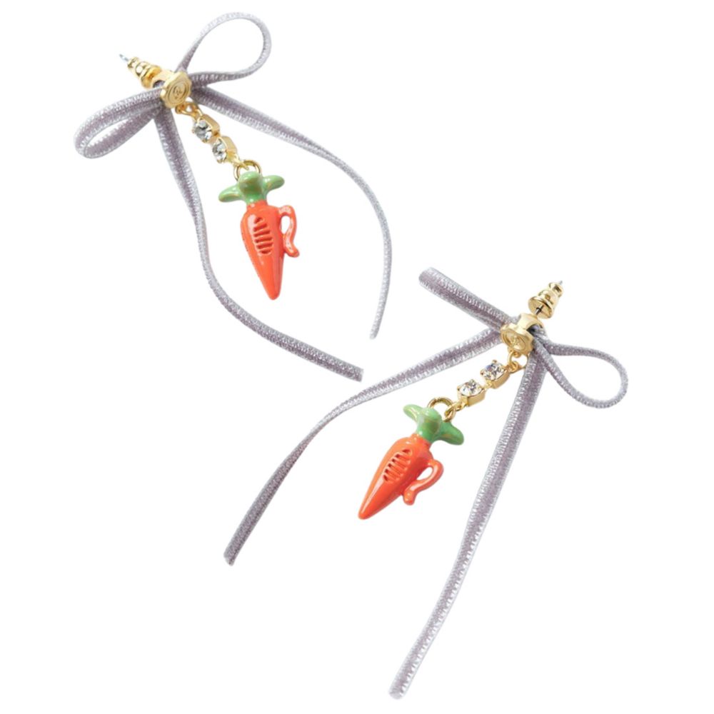 Q-pot. × ズートピア / キャロットレコーダー / ピアス 片耳用 Disney