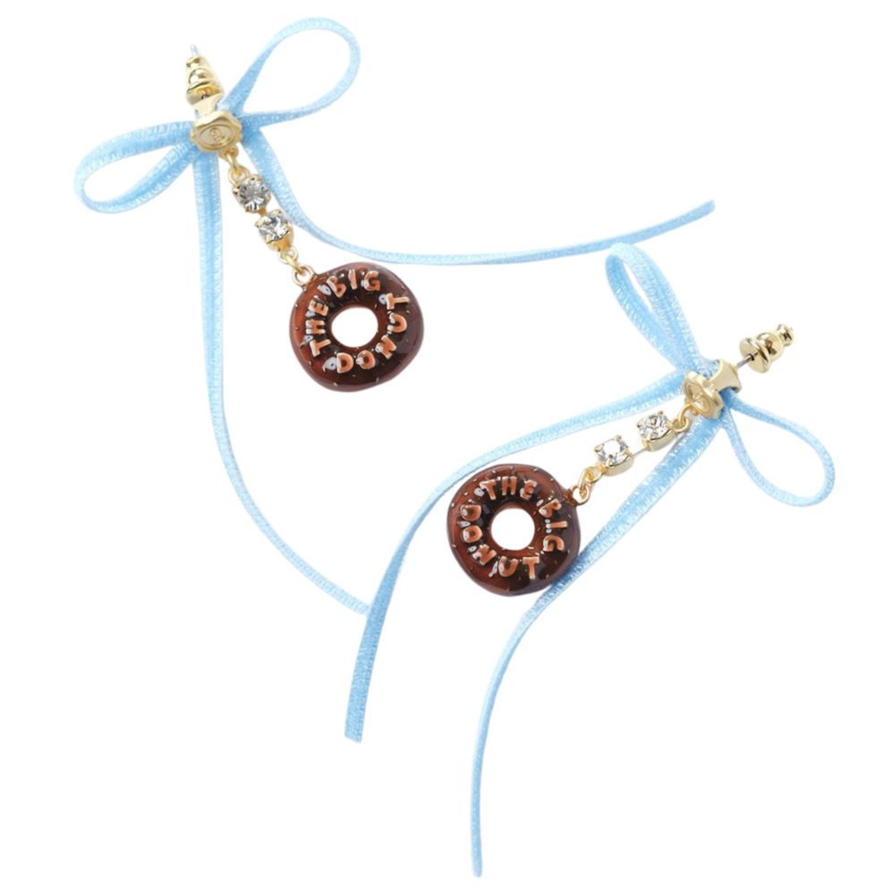 【キューポット】ピアス　ズートピア/ドーナッツ スウィート ハート