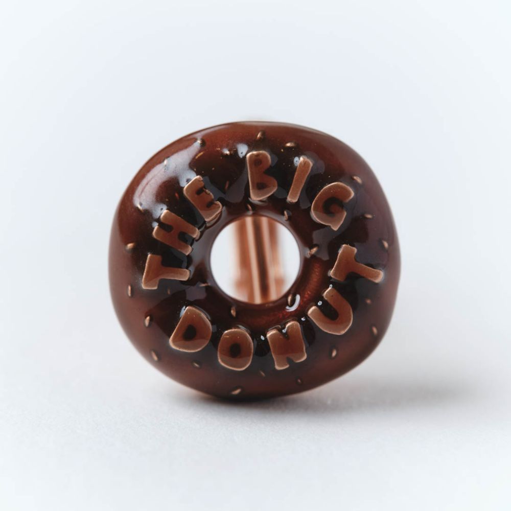 【キューポット】イヤリング　ズートピア/ドーナッツ