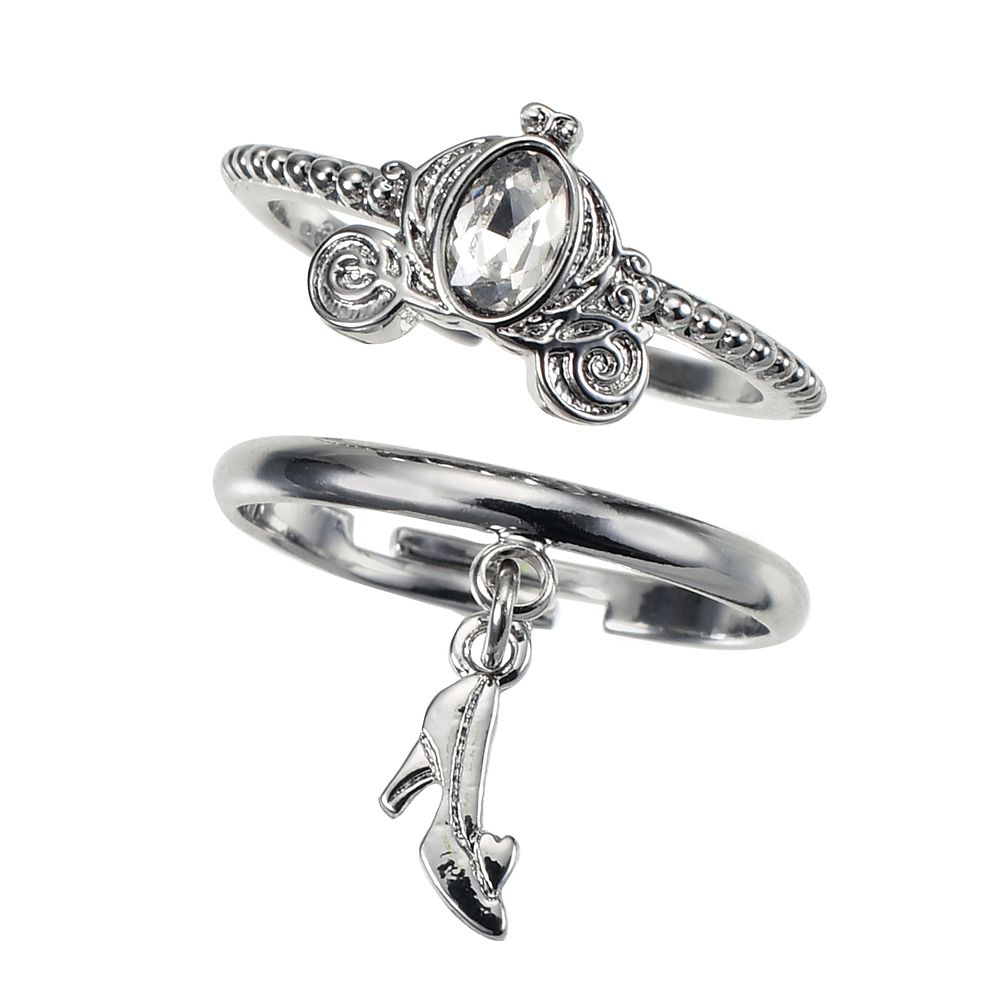 シンデレラ 指輪・リング セット カボチャの馬車 ガラスの靴 スウィング