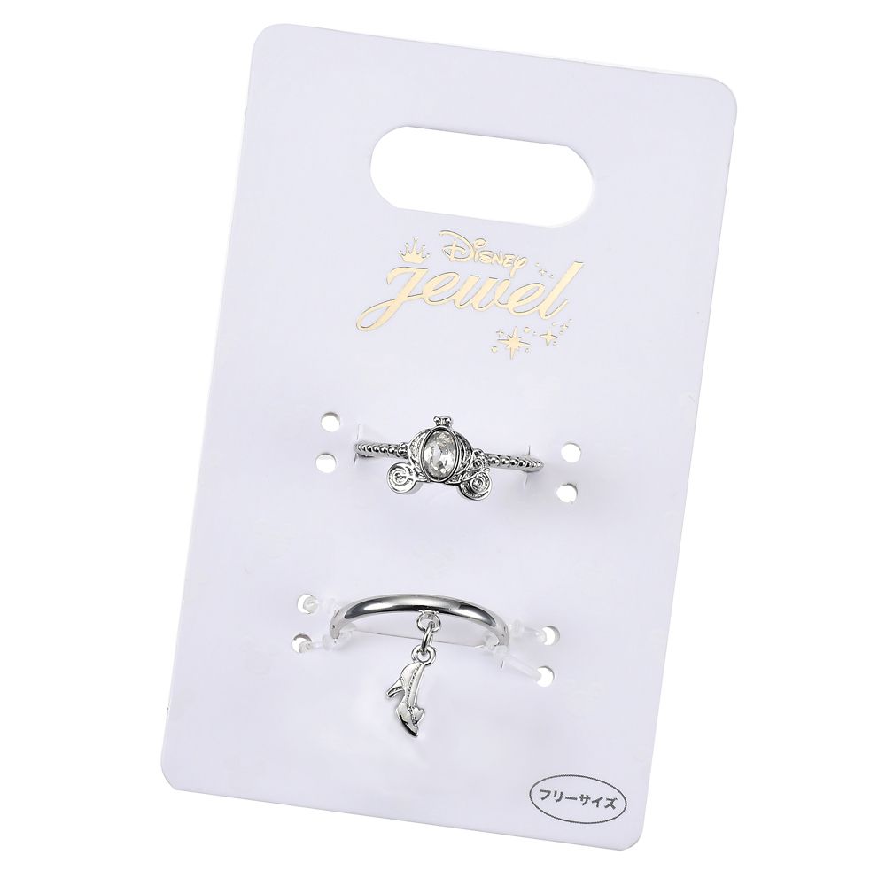 シンデレラ 指輪・リング セット カボチャの馬車 ガラスの靴 スウィング