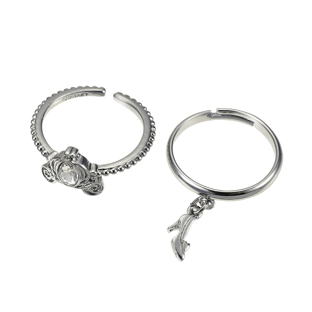 シンデレラ 指輪・リング セット カボチャの馬車 ガラスの靴 スウィング