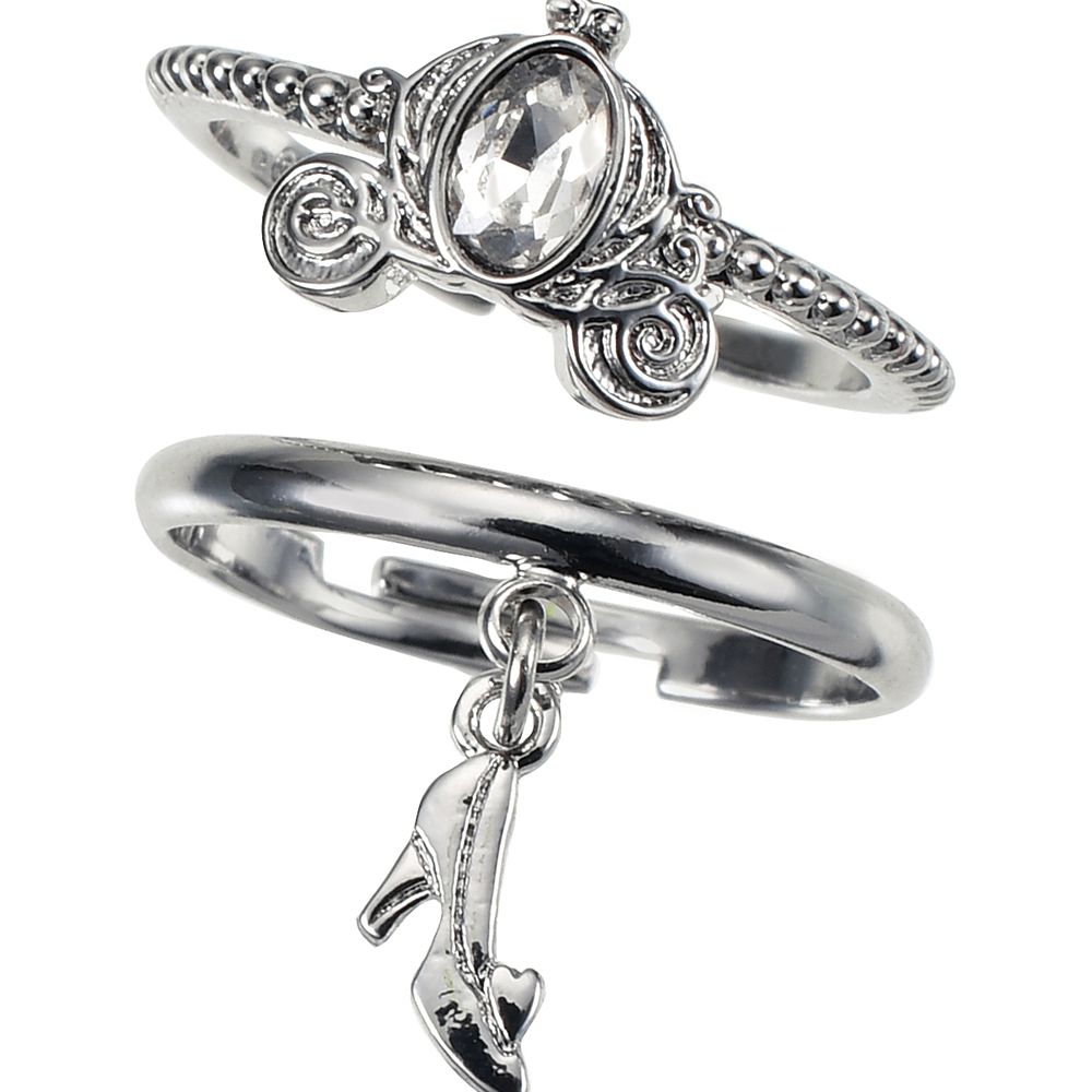 シンデレラ 指輪・リング セット カボチャの馬車 ガラスの靴 スウィング