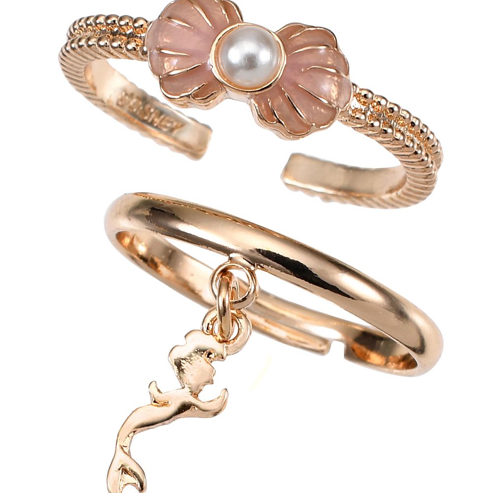 アリエル 指輪・リング セット シェルリボン シルエット スウィング