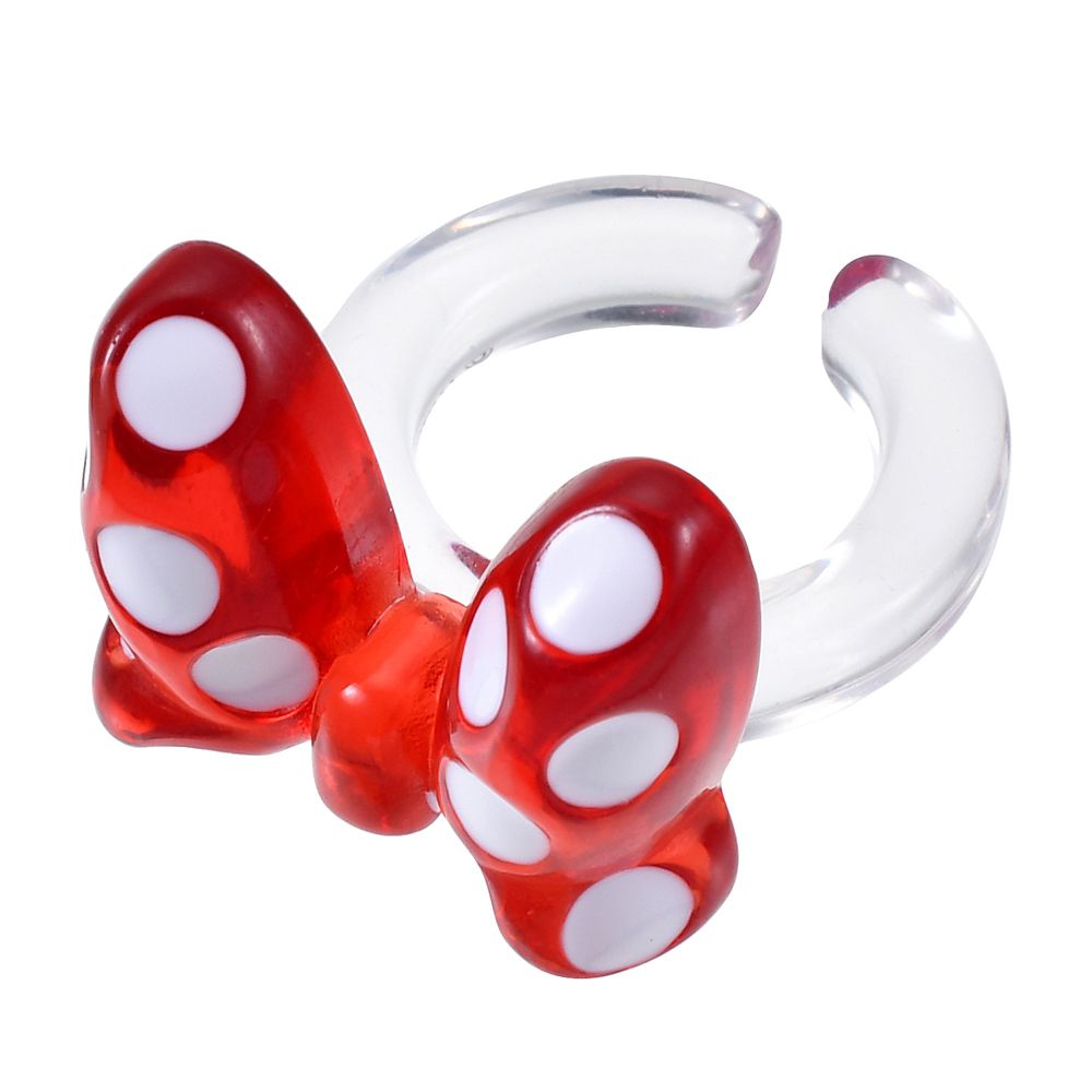 ミニー 指輪・リング クリア リボン 13