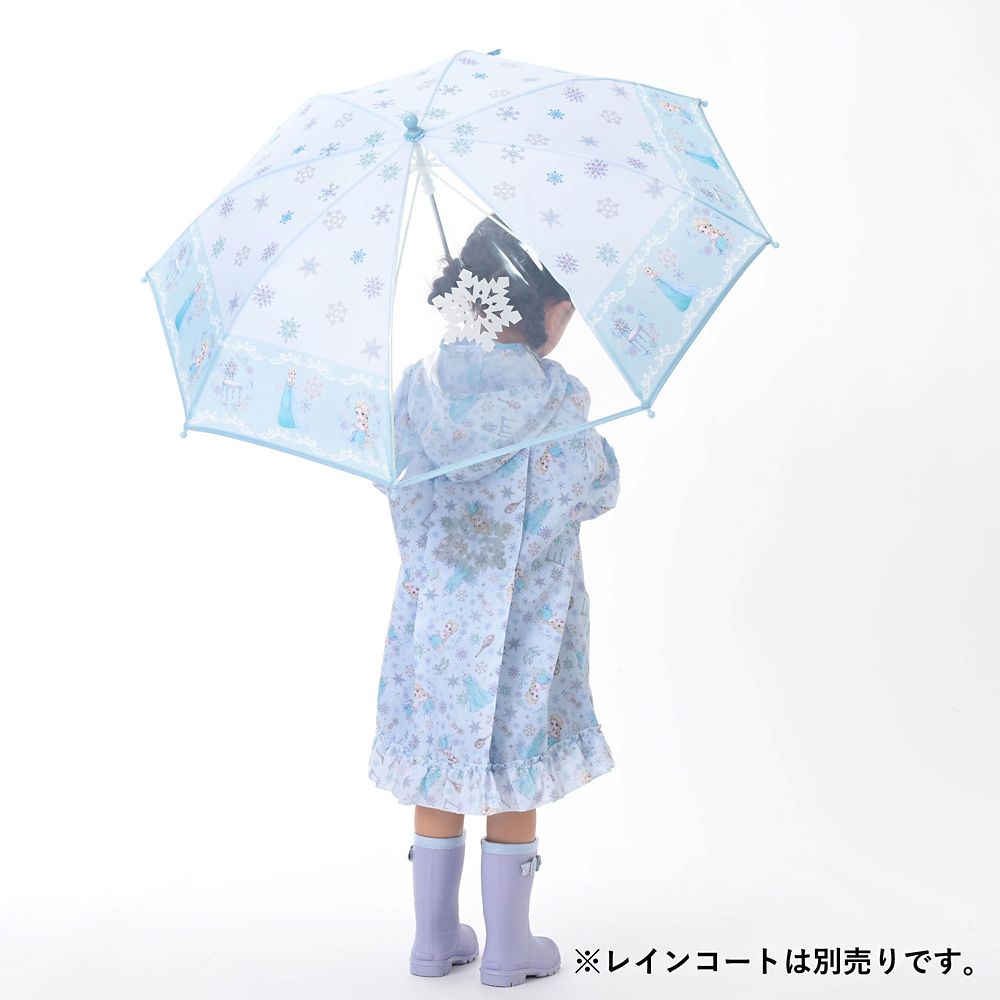 【キッズ用】エルサ キッズ用長傘 リフレクター ドレスアップ RAINY DAY