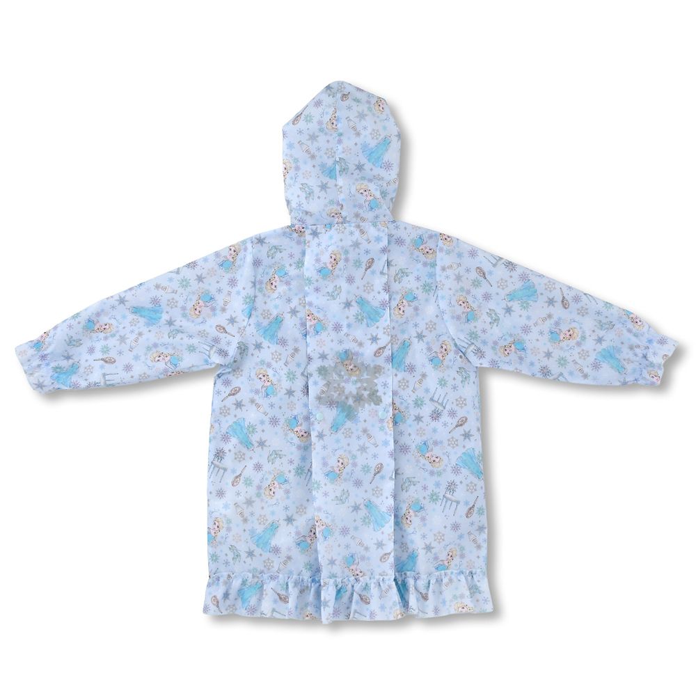 【キッズ用】エルサ キッズ用レインコート リフレクター バッグ入り ドレスアップ RAINY DAY