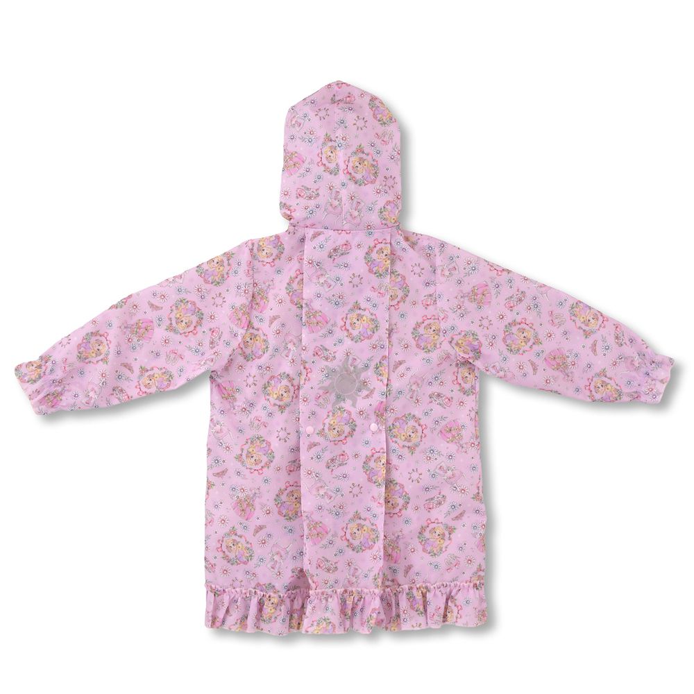 【キッズ用】ラプンツェル キッズ用レインコート リフレクター バッグ入り ドレスアップ RAINY DAY