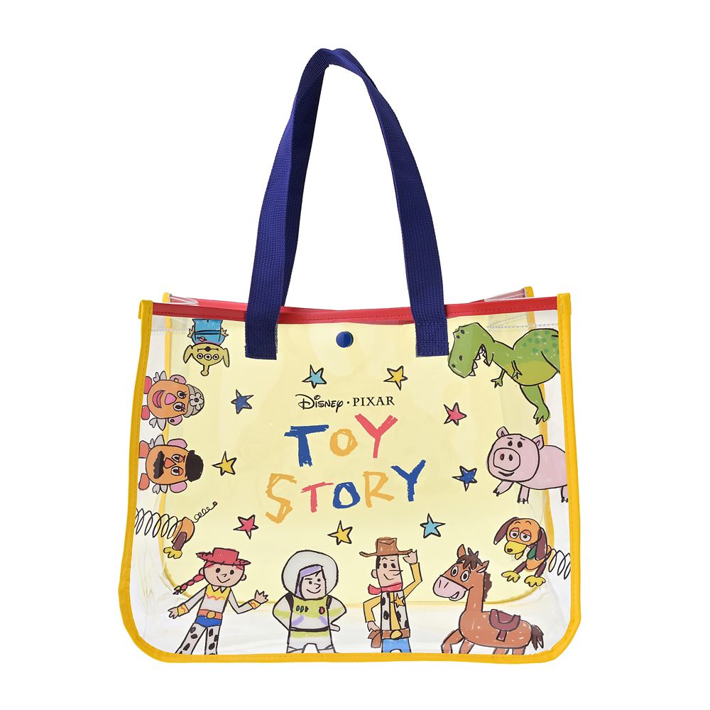 【キッズ用】トイ・ストーリー トートバッグ スイムバッグ らくがき Swim