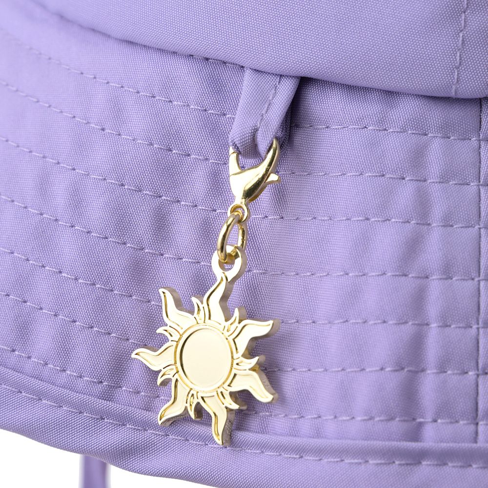 【キッズ用】ラプンツェル キッズ用帽子・ハット UV Cut リボン ドレスアップ パープル 54