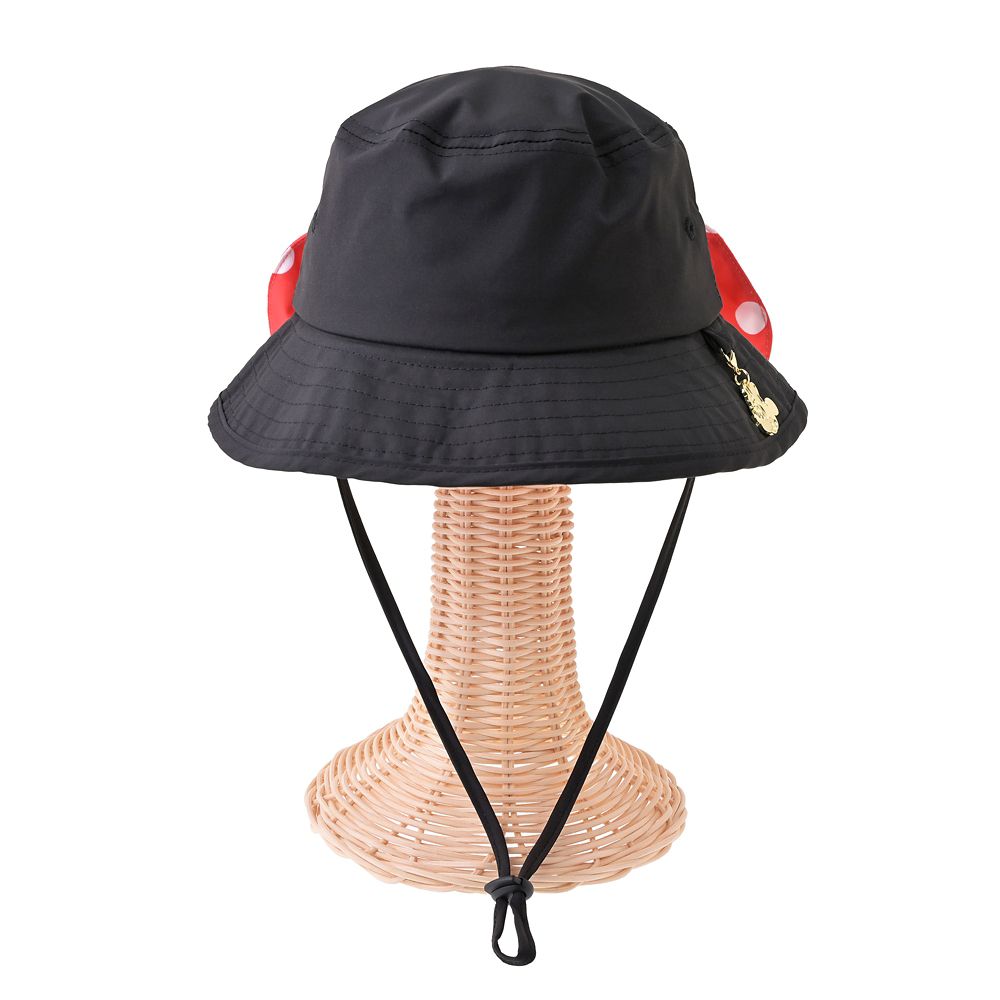 【キッズ用】ミニー キッズ用帽子・ハット UV Cut リボン ドット ブラック 54