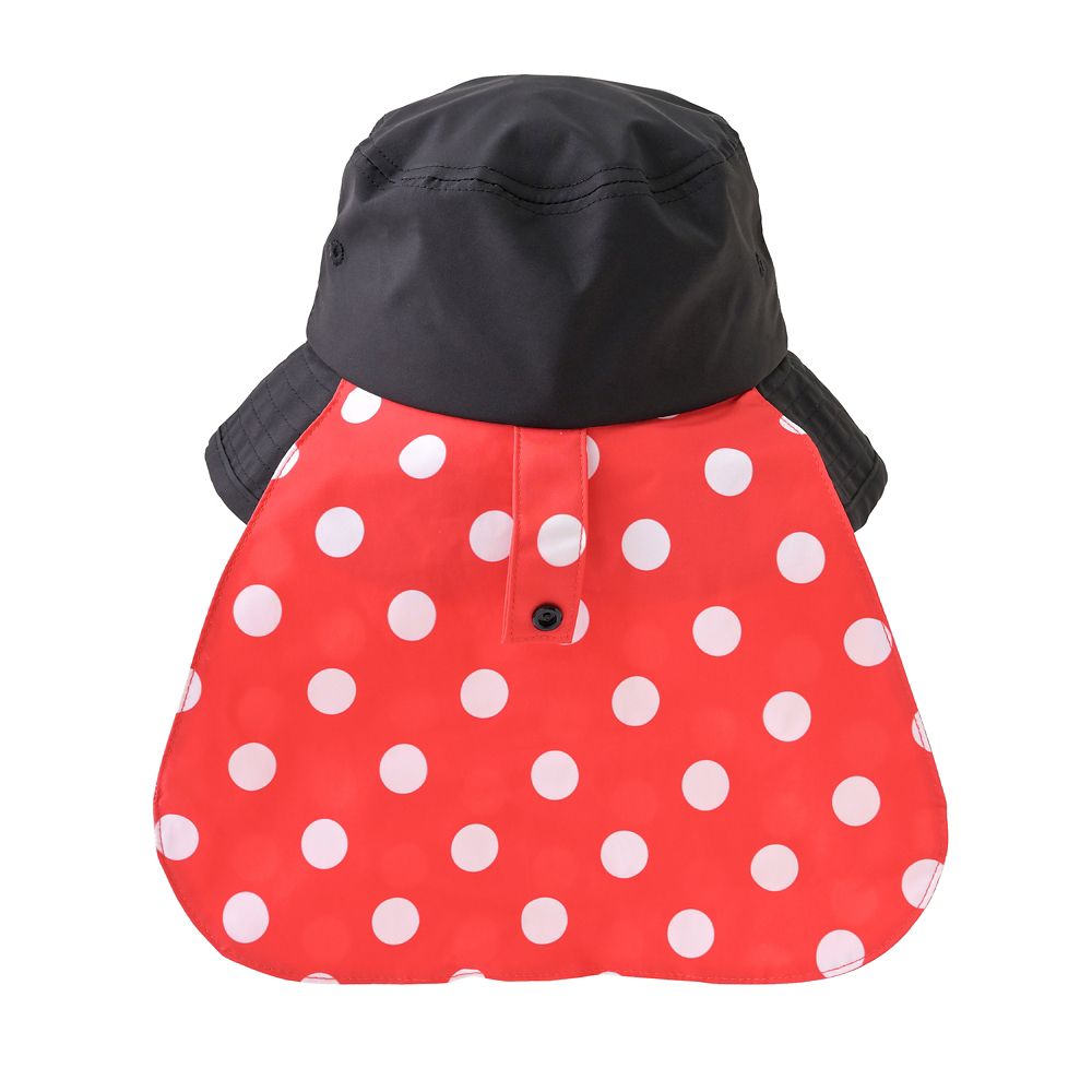 【キッズ用】ミニー キッズ用帽子・ハット UV Cut リボン ドット ブラック 54