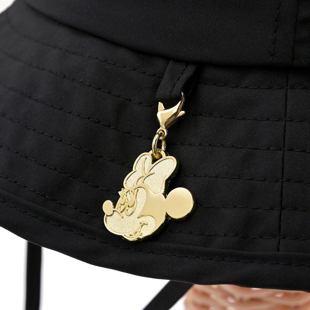 【キッズ用】ミニー キッズ用帽子・ハット UV Cut リボン ドット ブラック 54