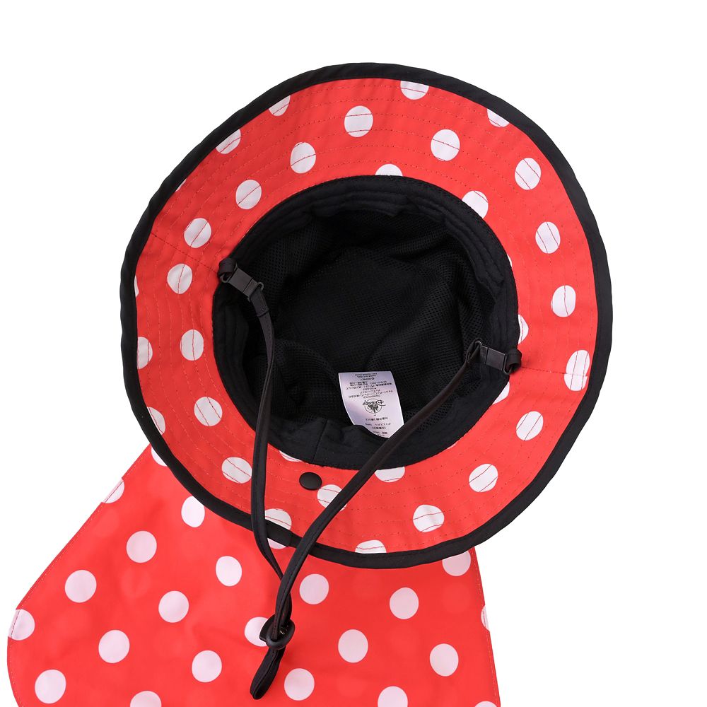 【キッズ用】ミニー キッズ用帽子・ハット UV Cut リボン ドット ブラック 54